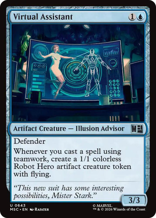 Virtual Assistant 643 (Commander: Marvel Super Heroes)  - Foil