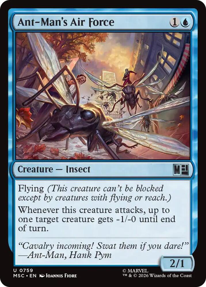 Ant-Man's Air Force 759 (Commander: Marvel Super Heroes)  - Foil