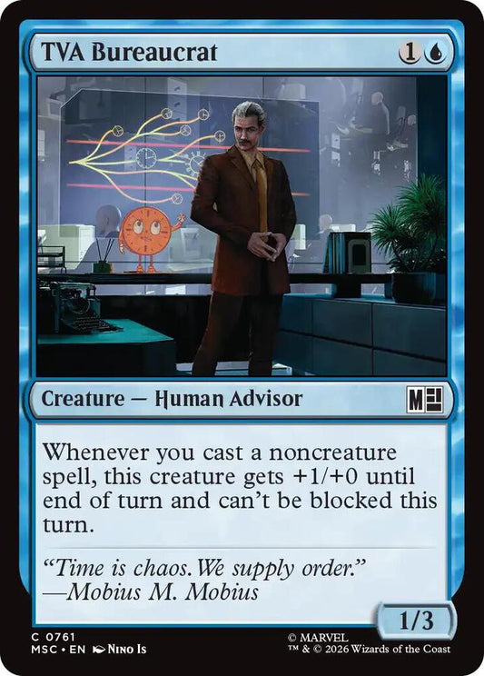 TVA Bureaucrat 761 (Commander: Marvel Super Heroes)  - Foil