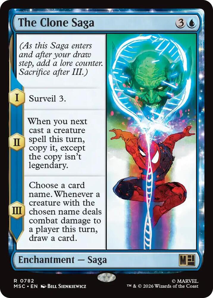 The Clone Saga 782 (Commander: Marvel Super Heroes)  - Foil