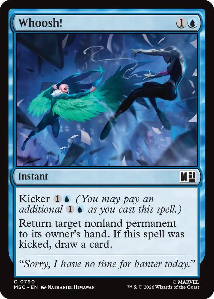 Whoosh! 790 (Commander: Marvel Super Heroes)  - Foil