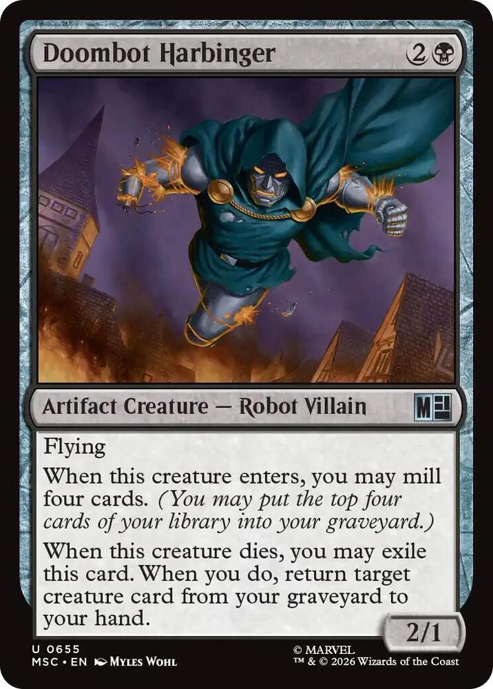 Doombot Harbinger 655 (Commander: Marvel Super Heroes)  - Foil