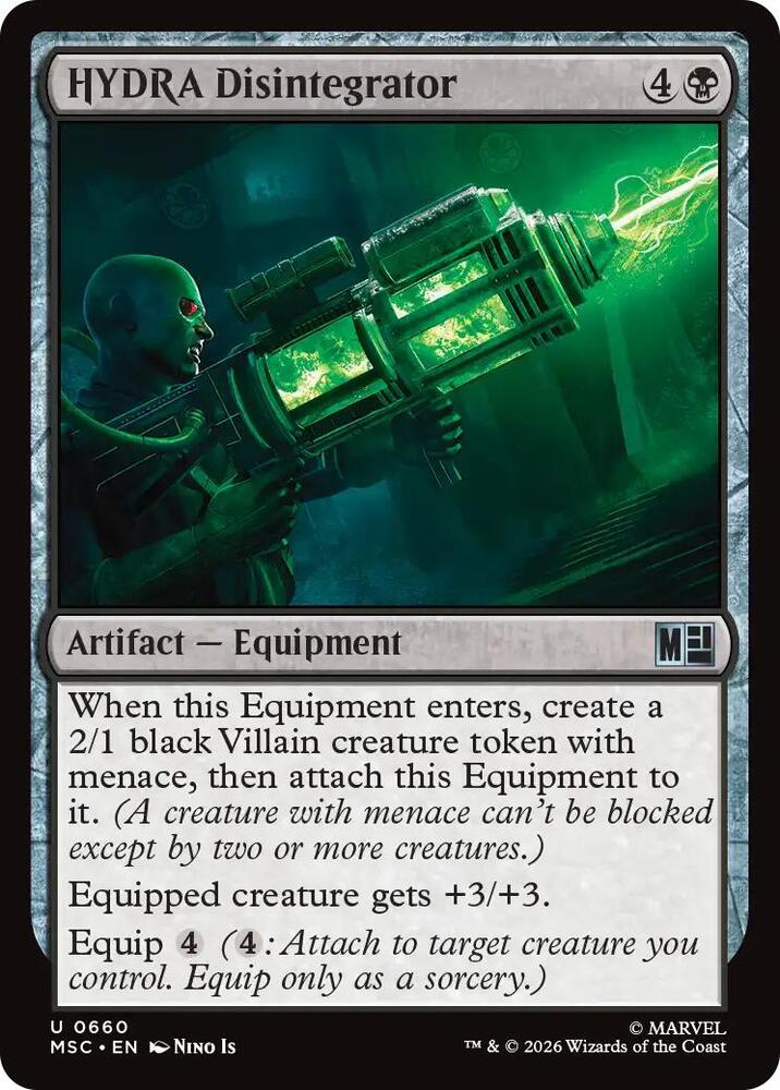 HYDRA Disintegrator 660 (Commander: Marvel Super Heroes)  - Foil