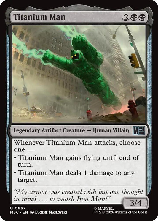 Titanium Man 667 (Commander: Marvel Super Heroes)  - Foil