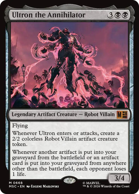 Ultron the Annihilator 668 (Commander: Marvel Super Heroes) 