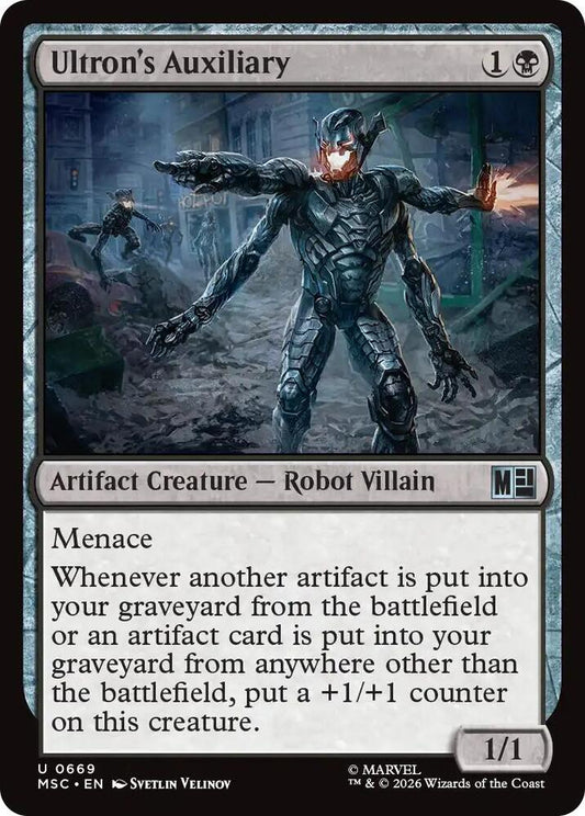 Ultron's Auxiliary 669 (Commander: Marvel Super Heroes)  - Foil