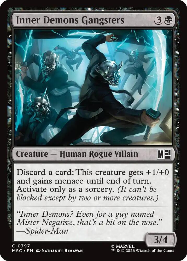 Inner Demons Gangsters 797 (Commander: Marvel Super Heroes)  - Foil