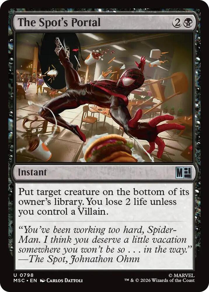The Spot's Portal 798 (Commander: Marvel Super Heroes)  - Foil