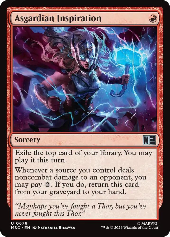 Asgardian Inspiration 678 (Commander: Marvel Super Heroes)  - Foil