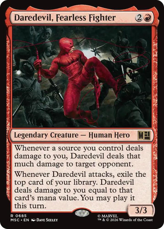 Daredevil, Fearless Fighter 685 (Commander: Marvel Super Heroes) 