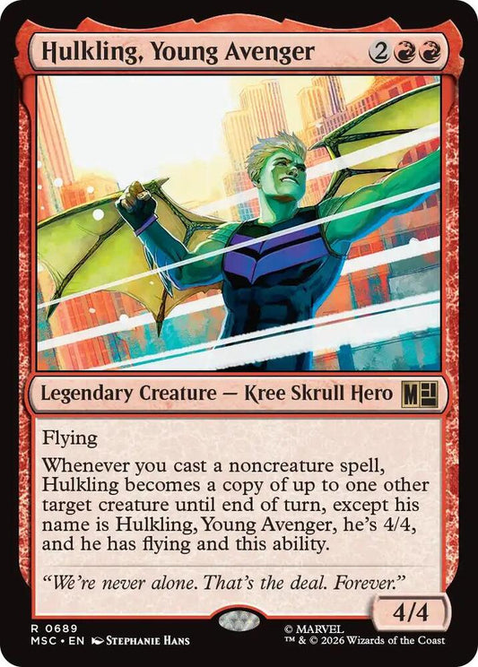 Hulkling Young Avenger 689 (Commander: Marvel Super Heroes)  - Foil