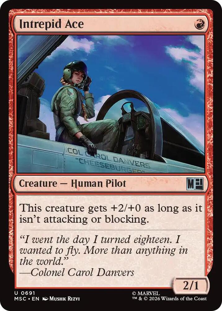 Intrepid Ace 691 (Commander: Marvel Super Heroes)  - Foil