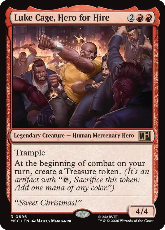 Luke Cage, Hero for Hire 696 (Commander: Marvel Super Heroes)  - Foil