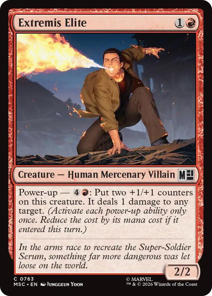 Extremis Elite 763 (Commander: Marvel Super Heroes)  - Foil