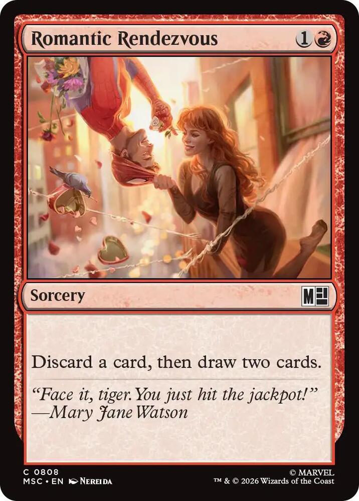 Romantic Rendezvous 808 (Commander: Marvel Super Heroes)  - Foil