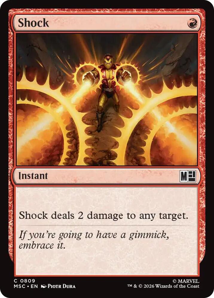 Shock 809 (Commander: Marvel Super Heroes)  - Foil