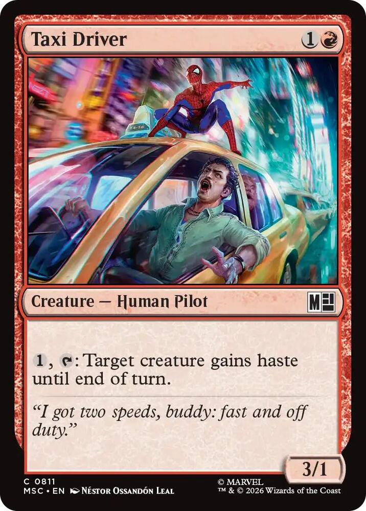 Taxi Driver 811 (Commander: Marvel Super Heroes)  - Foil