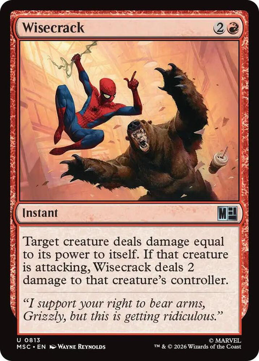 Wisecrack 813 (Commander: Marvel Super Heroes)  - Foil