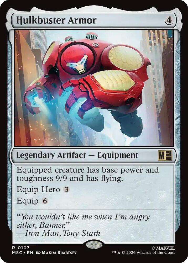 Hulkbuster Armor 107 (Commander: Marvel Super Heroes) 