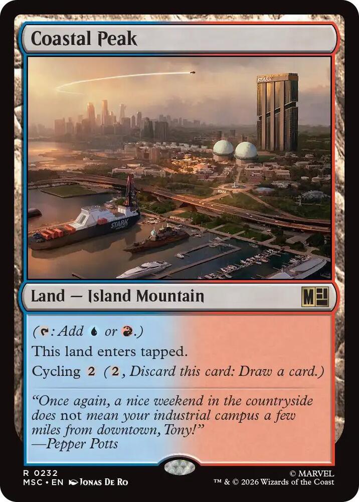 Coastal Peak 232 (Commander: Marvel Super Heroes) 