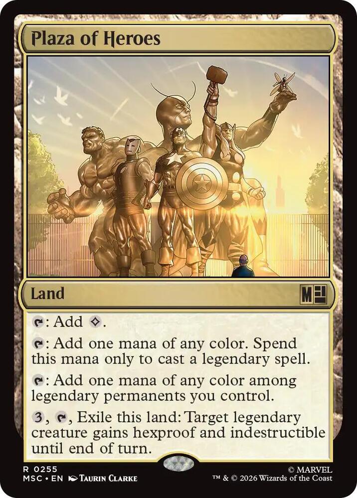 Plaza of Heroes 255 (Commander: Marvel Super Heroes) 