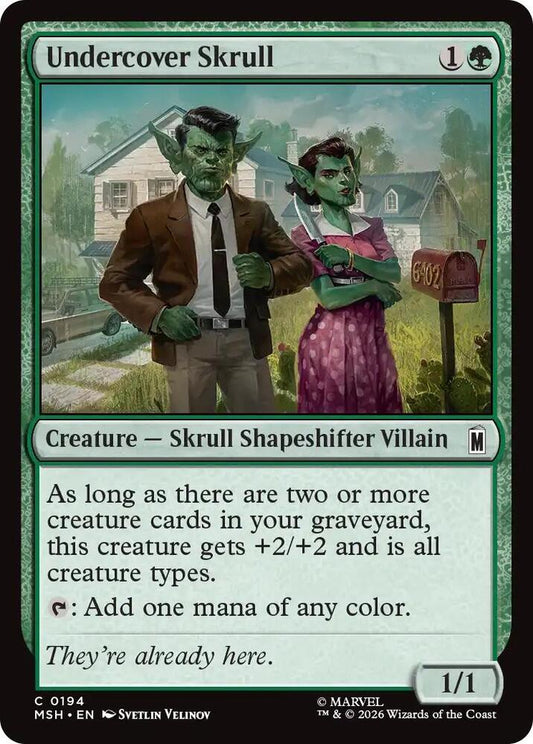 Undercover Skrull 194 (Marvel Super Heroes)  - Foil
