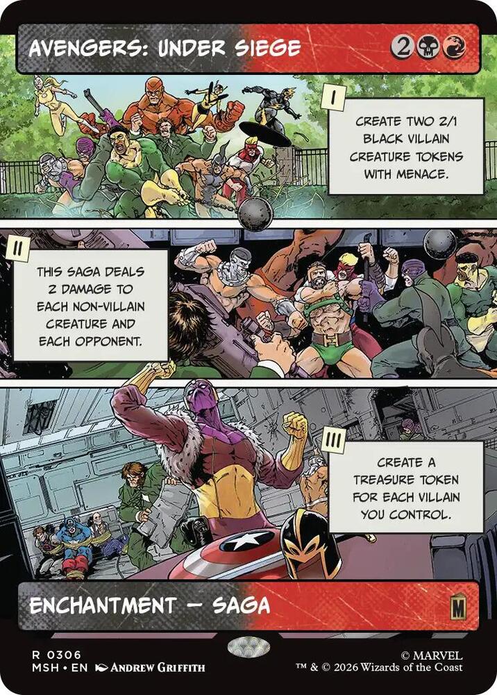 Avengers: Under Siege 306 (Marvel Super Heroes)  - Showcase