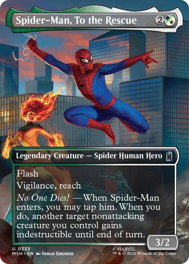 Spider-Man, To the Rescue 335 (Marvel Super Heroes)  - Borderless