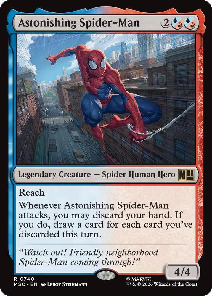 Astonishing Spider-Man 740 (Commander: Marvel Super Heroes)  - Foil