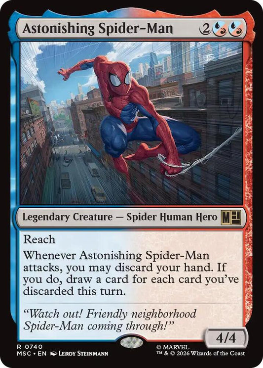 Astonishing Spider-Man 740 (Commander: Marvel Super Heroes)  - Foil
