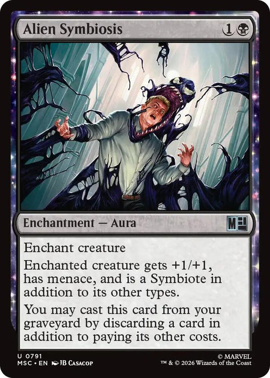 Alien Symbiosis 791 (Commander: Marvel Super Heroes)  - Foil
