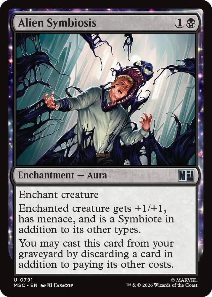 Alien Symbiosis 791 (Commander: Marvel Super Heroes)  - Foil