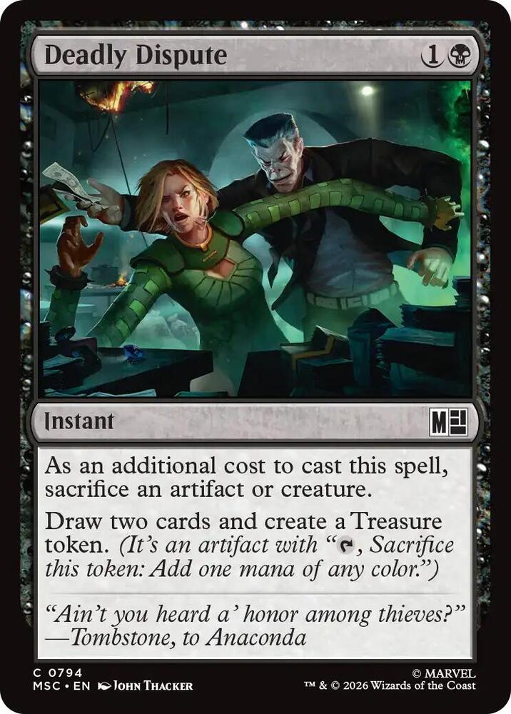 Deadly Dispute 794 (Commander: Marvel Super Heroes)  - Foil