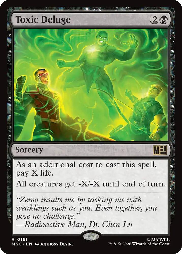 Toxic Deluge 161 (Commander: Marvel Super Heroes) 