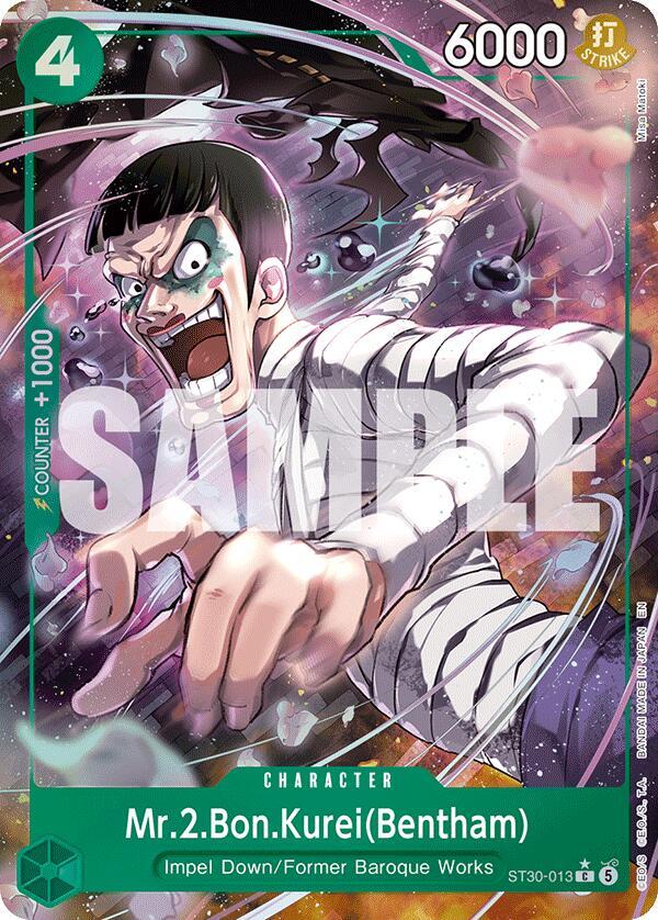 Mr2BonKureiBentham Full Art ST30-013 (Starter Deck EX: Luffy & Ace) 