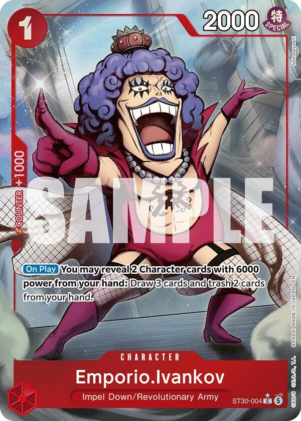 EmporioIvankov Full Art ST30-004 (Starter Deck EX: Luffy & Ace)  - Foil