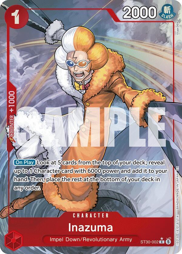 Inazuma ST30-002 (Starter Deck EX: Luffy & Ace)  - Full Art Foil