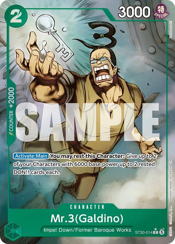 Mr3Galdino Full Art ST30-014 ()  - Foil