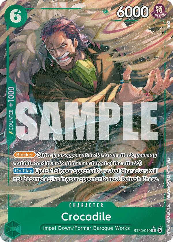 Crocodile Full Art ST30-010 ()  - Foil