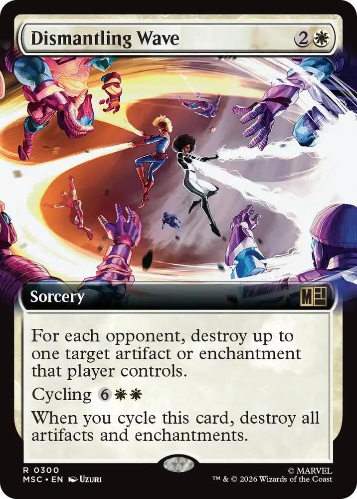 Dismantling Wave Extended Art 300 (Commander: Marvel Super Heroes)  - Extended Art