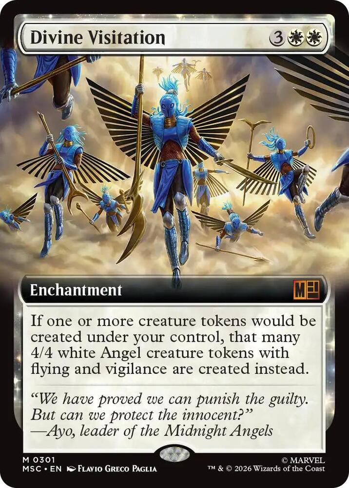 Divine Visitation Extended Art 301 (Commander: Marvel Super Heroes)  - Extended Art