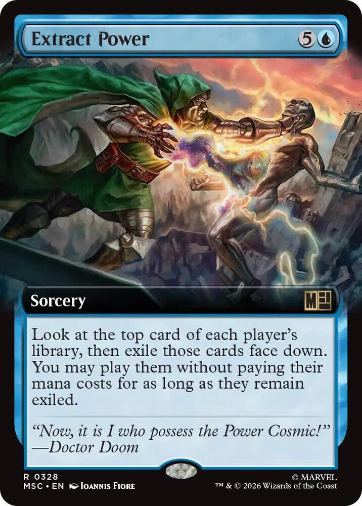 Extract Power 328 (Commander: Marvel Super Heroes)  - Extended Art