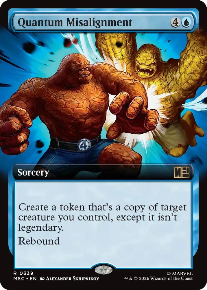 Quantum Misalignment Extended Art 339 (Commander: Marvel Super Heroes)  - Extended Art