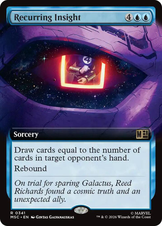 Recurring Insight Extended Art 341 (Commander: Marvel Super Heroes)  - Extended Art
