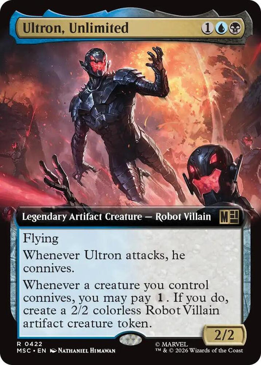 Ultron Unlimited Extended Art 422 (Commander: Marvel Super Heroes)  - Extended Art