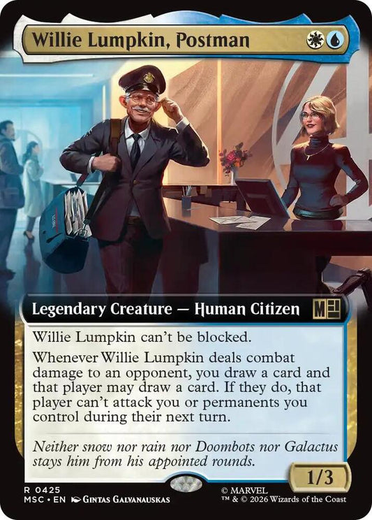 Willie Lumpkin Postman Extended Art 425 (Commander: Marvel Super Heroes)  - Extended Art