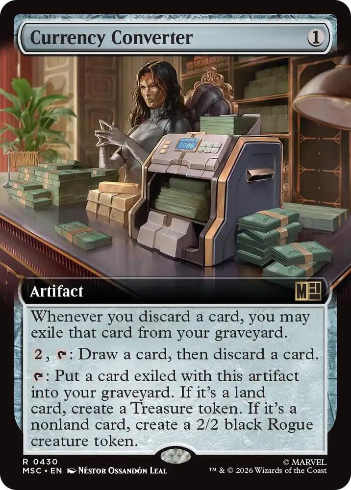 Currency Converter Extended Art 430 (Commander: Marvel Super Heroes)  - Extended Art
