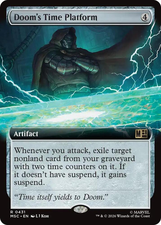 Dooms Time Platform Extended Art 431 (Commander: Marvel Super Heroes)  - Extended Art