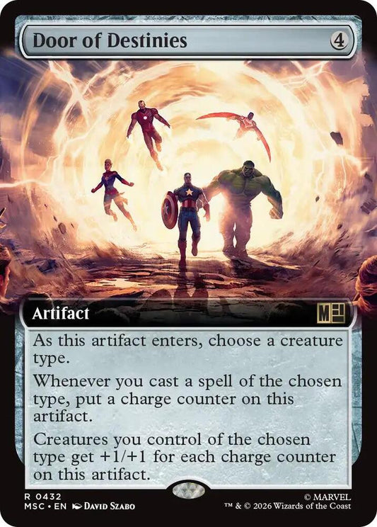 Door of Destinies Extended Art 432 (Commander: Marvel Super Heroes)  - Extended Art