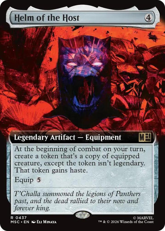 Helm of the Host Extended Art 437 (Commander: Marvel Super Heroes)  - Extended Art